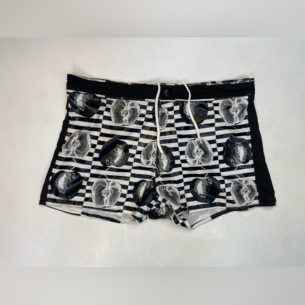 Marc Jacobs All Over Apple Print Swim Shorts Men … - image 1